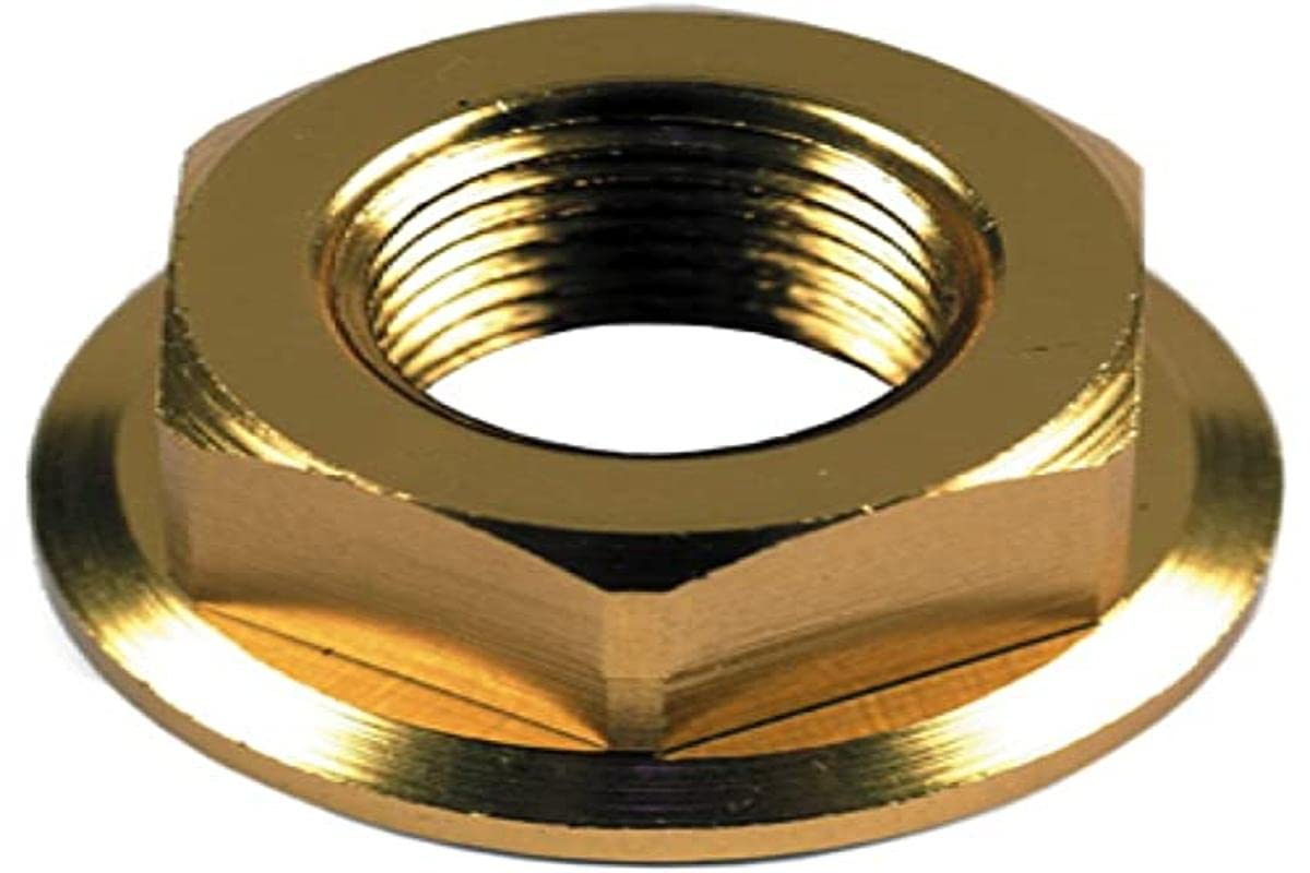 Mutter Radachse Aluminium Gold eloxiert - M12x1,25 von IUSOT