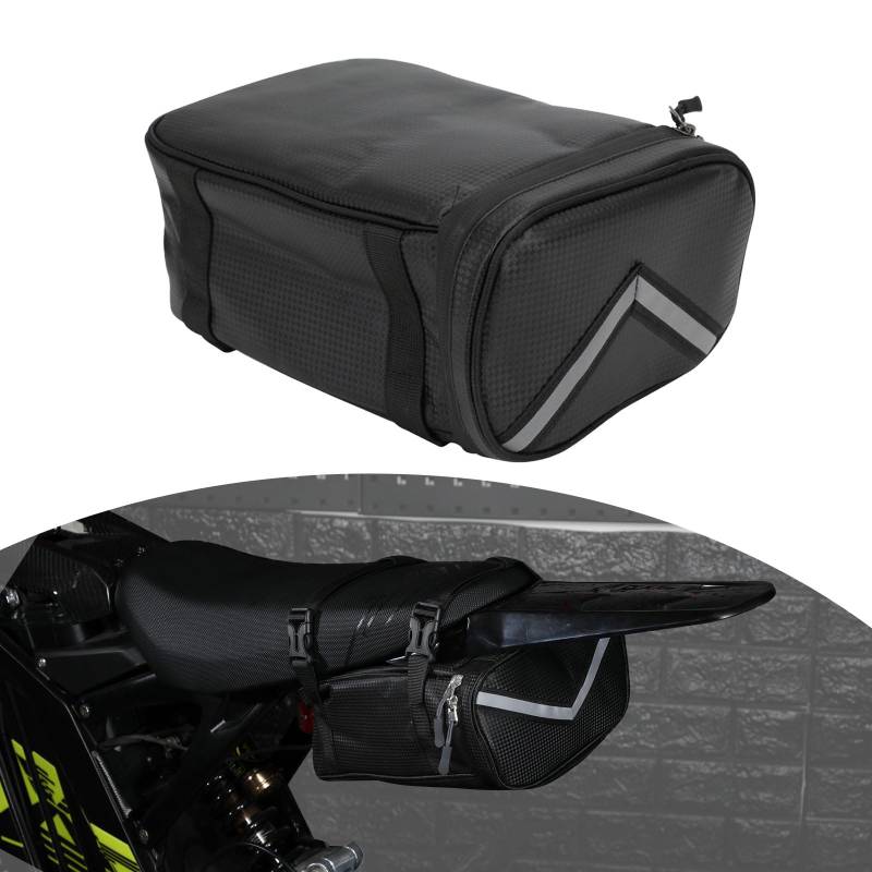 IUVWISN Motorrad Surron Hecktasche wasserdichte Tasche Helm Gepäcktasche Sitztasche für Sur Ron Light Bee X/S Ultrabee Motocross Dirt Bike von IUVWISN