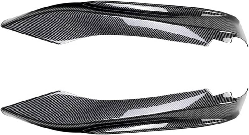 Auto Frontlippe Frontspoiler für BMW F32 F33 F36 4 Series 2014-2020 M-Sport M-Tech,Autoantikollisionsschutz FrontstoßStange Splitter Diffusor,A/Carbonfiberlook von IWAGH