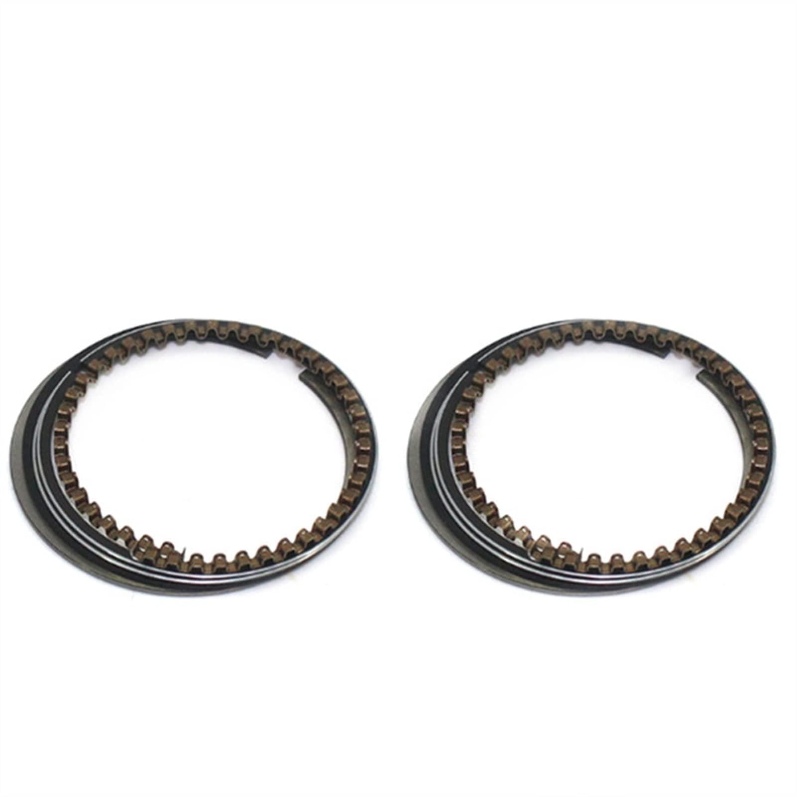 Kolbenringe Dichtungssatz, 2 Sets, passend für CB125T CBT125 CB125 T CBT 125 Motorräder Kolbenbolzen 13 mm Kolbenring Kolbendurchmesser 44 mm (2 Kolbenringe) von IWEIGN