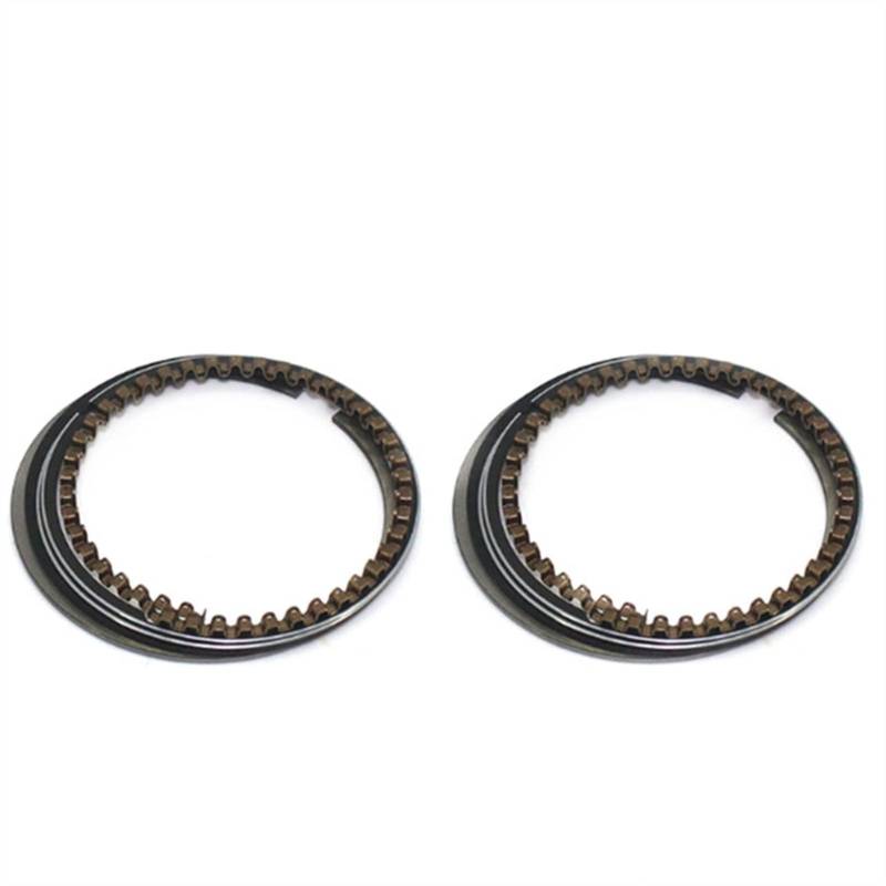 Kolbenringe Dichtungssatz, 2 Sets, passend für CB125T CBT125 CB125 T CBT 125 Motorräder Kolbenbolzen 13 mm Kolbenring Kolbendurchmesser 44 mm (2 Kolbenringe) von IWEIGN