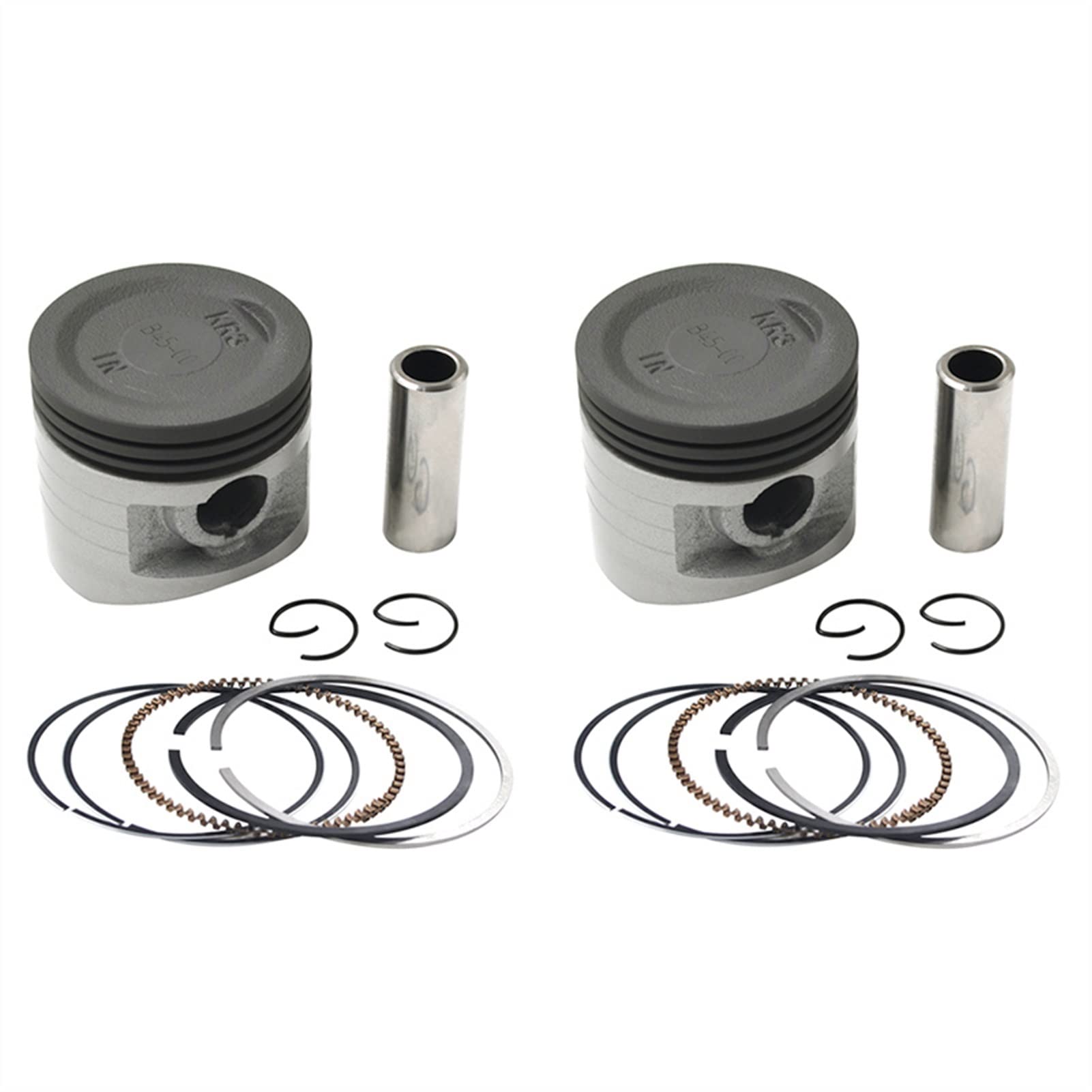 Kolbenringe Dichtungssatz Motorrad 53 mm ~ 54 mm Kolbenringsatz für CA250 CMX250 1996-2011 CMX250C Rebel 250 1996-2015 (2 Sets 53 mm) von IWEIGN