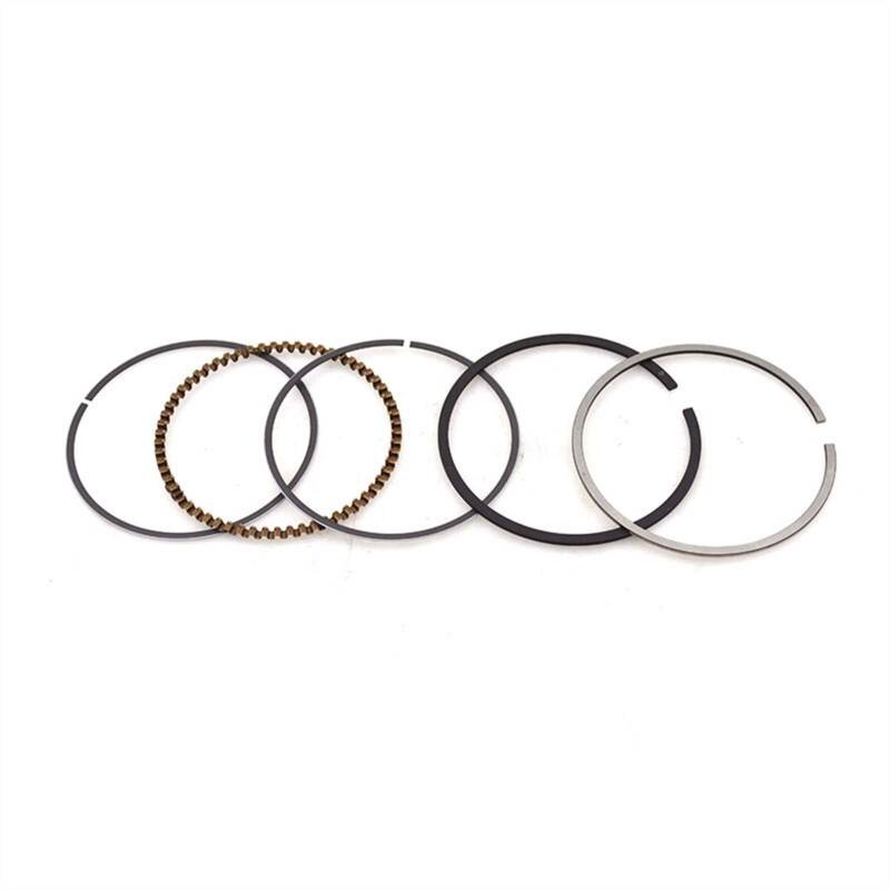 Kolbenringe Dichtungssatz Motorrad 62 mm Kolben 15 mm Stiftring 1,2 x 1,2 x 2,5 mm Set für Zongshen Lifan Loncin CG175 CG 175 175 cc Egine Ersatzteile (dunkelgrau) von IWEIGN