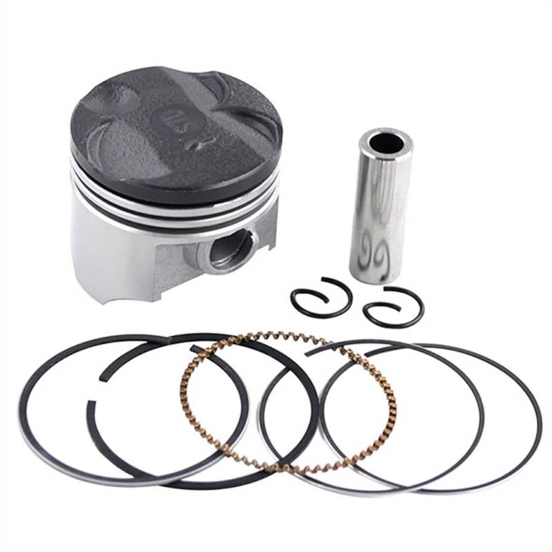 Kolbenringe Dichtungssatz Motorrad Bohrung Größe STD ~+100 38 mm ~ 39 mm Kolbenring-Set für CE50ZR Jog ZR CE50D Jog Deluxe CE50P Jog Pe (Übergröße 100) von IWEIGN