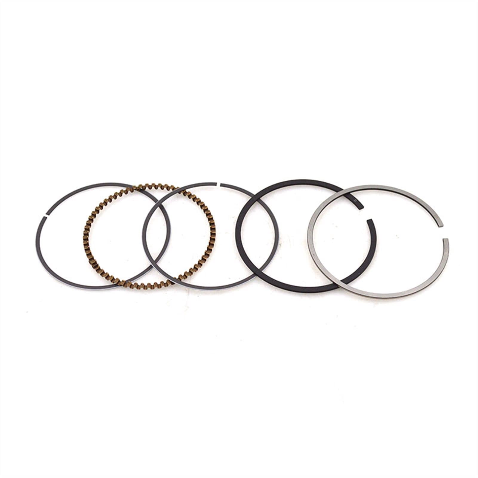 Kolbenringe Dichtungssatz Motorrad Kolbenring Dichtungssatz für KLX125 KLX 125 125cc 150cc STD 57mm Big Bore 62mm (150cc 62mm Ring Kit) von IWEIGN