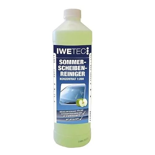 IWETEC Sommer-Scheibenreiniger, 3 versch. Größen (1 Liter) von IWETEC