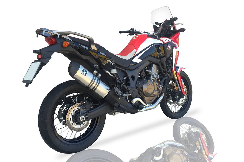 IXIL Sport Auspuff Hexoval Xtrem Evolution Honda CRF 1000 L Africa Twin Bj. 2016-2019 EURO-4 +ABE von IXIL / IXRace