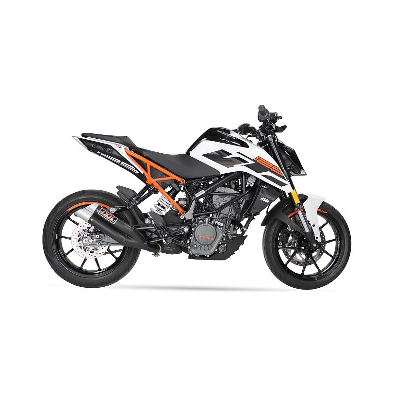 Sport Auspuff IXIL Hyperlow XL Black Edelstahl KTM Duke 390 Bj. 2017-2020 EURO-4 +ABE von IXIL / IXRace