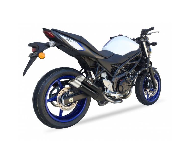 Sport Auspuff IXIL Hyperlow XL Black Suzuki SV 650/X (A2) Bj.2016-2023 EURO5 Typ:CX eintragungsfrei von IXIL / IXRace