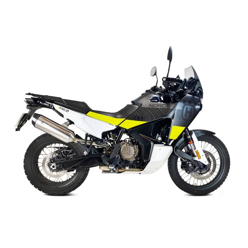 Sport Auspuff IXRACE Desert Edelstahl Husqvarna Norden 901/A2 Bj.2022-2023 EURO5 eintragungsfrei+ABE von IXIL / IXRace