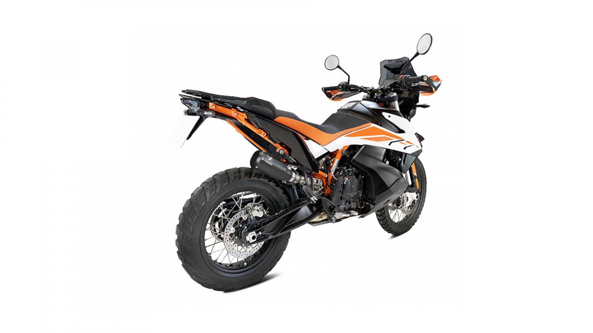 Sport Auspuff IXRACE MK2 Edelstahl BLACK für KTM 790 Adventure / R Bj. 2019-2020 EURO-4 +ABE von IXIL / IXRace