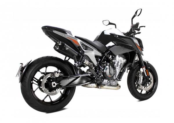 Sport Auspuff IXRace M9 Edelstahl Black KTM 790 Duke Bj.2018-2023 77kW EURO-4/EURO-5 eintragungsfrei von IXIL / IXRace