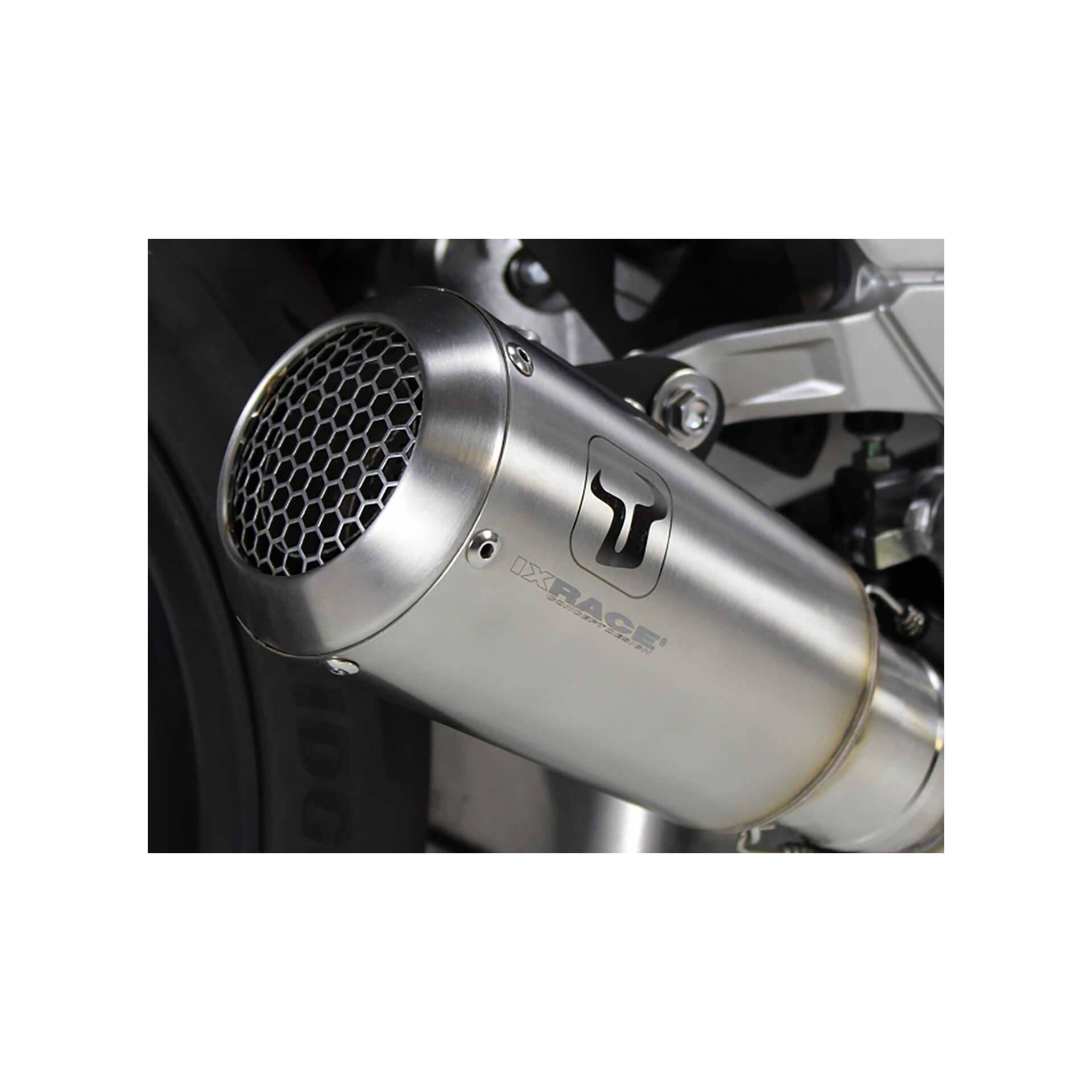 Sport Auspuff IXRace MK2 Edelstahl Honda XL 750 Transalp Bj.2023-2024 RD16 EURO5 eintragungsfrei+ABE von IXIL / IXRace