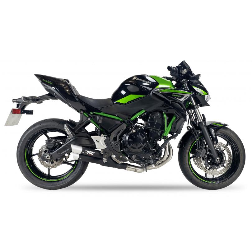 Sport Auspuff Komplettanlage IXIL Hyperlow XL Black Kawasaki Z 650 /Ninja 650 Bj.2023-2024 EURO5/ABE von IXIL / IXRace