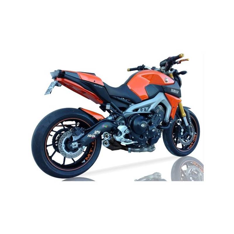 Sport Auspuff Komplettanlage IXIL Hyperlow XL Black Yamaha MT-09 /Tracer Bj.2015-2020 EURO3/EURO4 von IXIL / IXRace