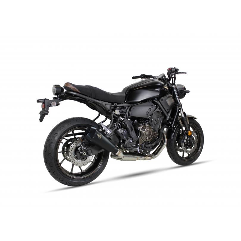 Sport Auspuff Komplettanlage IXIL RC1 Edelstahl BLACK Yamaha XSR 700 Bj.2017-2020 KAT EURO4 e-geprüft von IXIL / IXRace