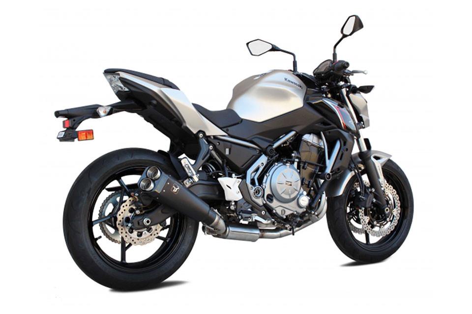 Sport Auspuff Komplettanlage IXRace M9 BLACK Kawasaki Z 650 /650 Ninja Bj.2017-2019 EURO-4 +ABE von IXIL / IXRace