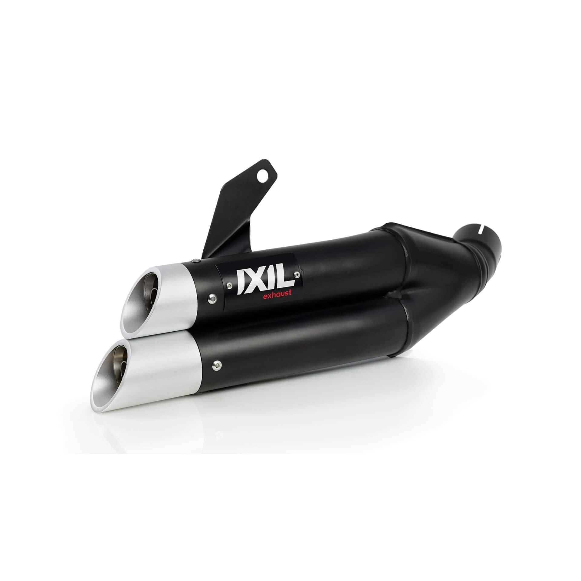 IXIL Hyperlow black XL Endschalldämpfer SUZUKI SV 650 16-, SV 650 X 18- (Euro 4 oder Euro 5) (Black) von IXIL