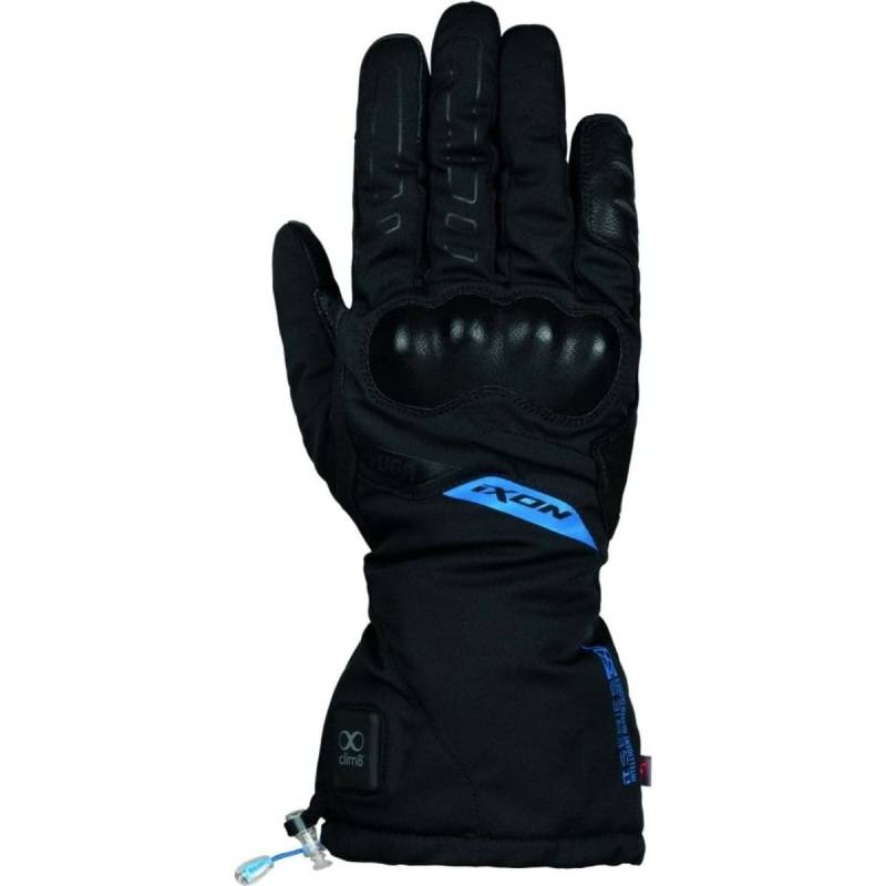 IXON, Beheizte Motorradhandschuhe IT-YUGA LADY black blue, L von IXON