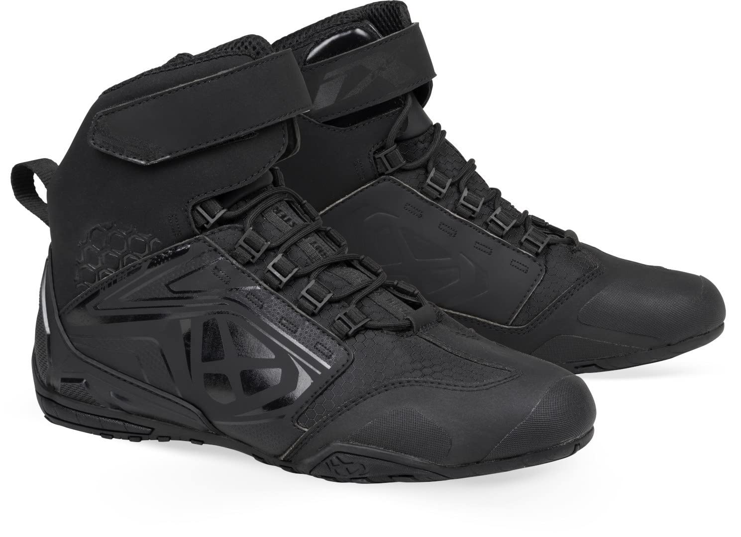 IXON, Motorradschuhe Killer WP black, 39 von IXON