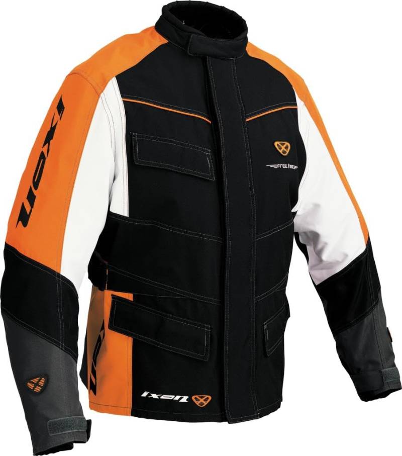 IXON AUTOMATIC Jacke schwarz/orange/weiss S von IXON