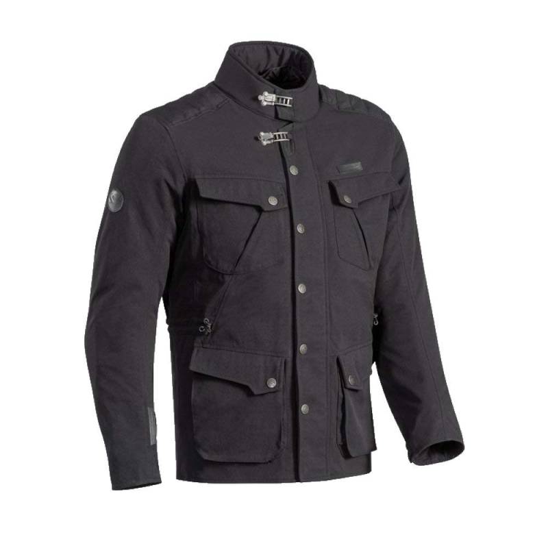 Ixon Exhaust Motorradjacke, Schwarz, XXXL von IXON