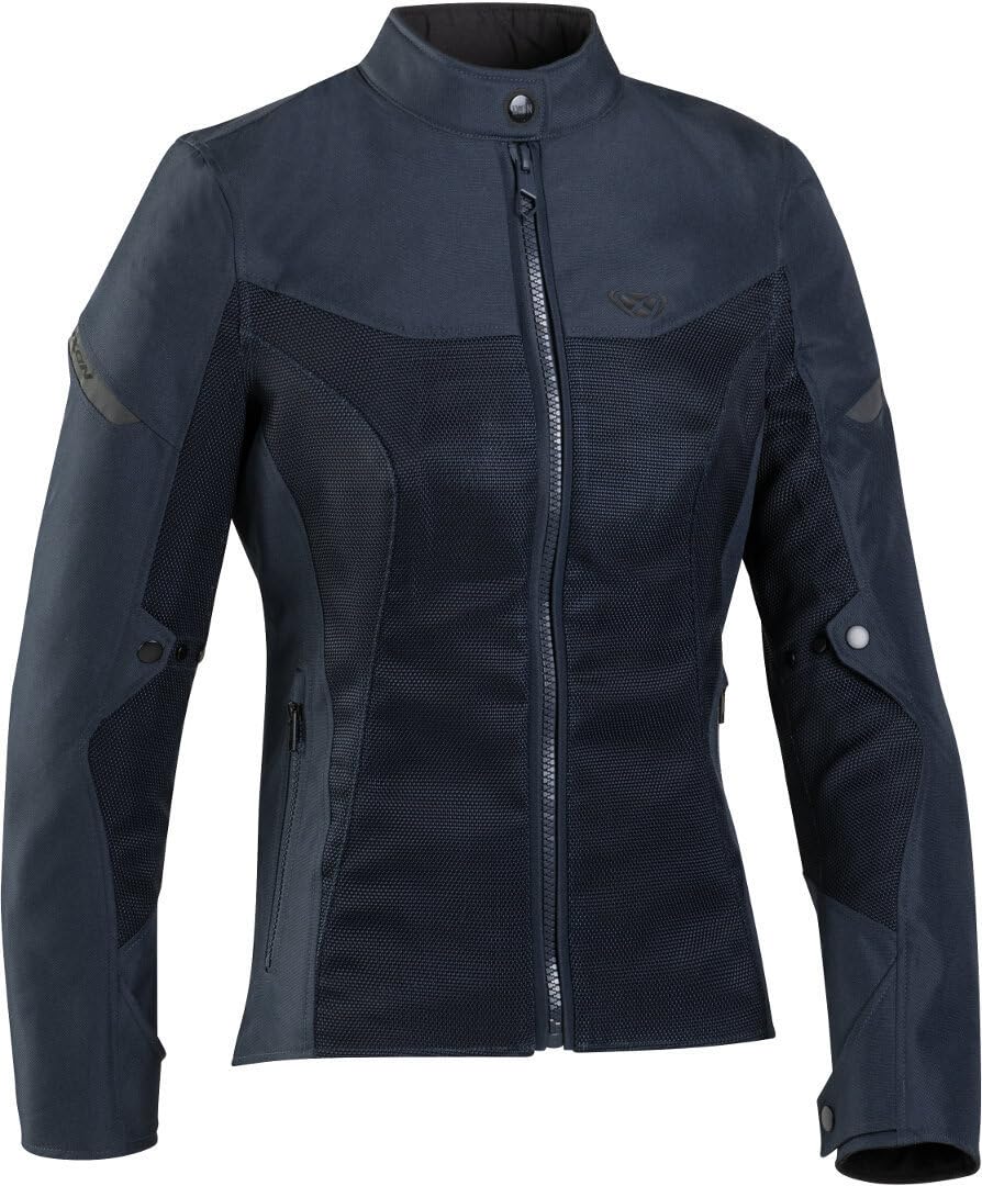 IXON Fresh Damen Motorrad Textiljacke, dunkelblau, XXL von IXON