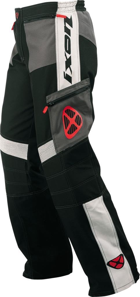 IXON GIGANTIC Enduro-Hose sw.-grau-rot S von IXON