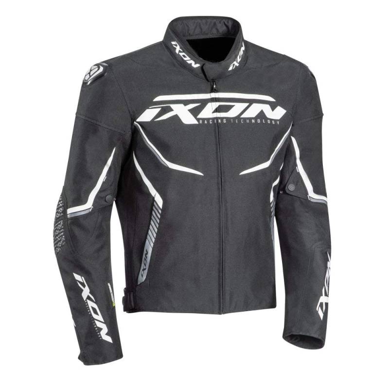 IXON Motorradjacken Swinter Sport Schwarz/Weiss, Schwarz/Weiss, XXL von IXON