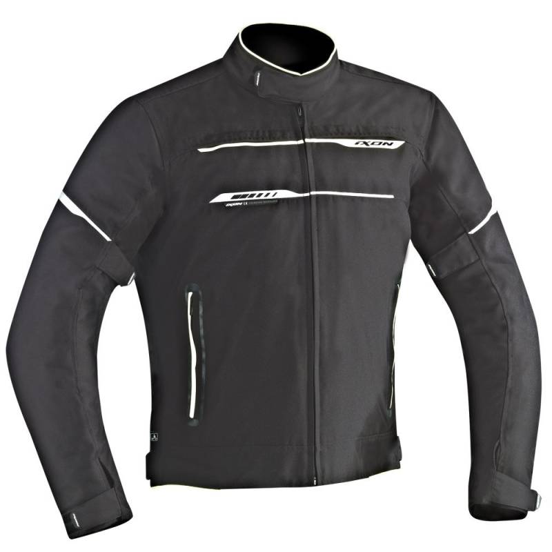 Ixon Motorradjacken ZSommerc Hp Schwarz/Weiss, Schwarz/Weiss, 4XL von IXON