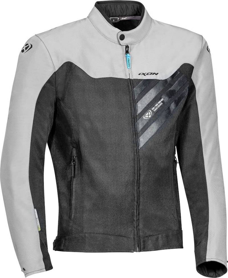 IXON, motorradjacke Orion, schwarz grey blau, L von IXON