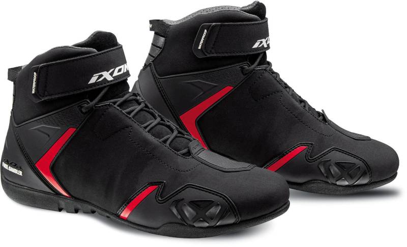 Ixon GAMBLER WP Herrenschuhe Schwarz/Rot 44 von IXON