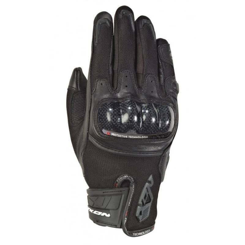 Ixon Motorradhandschuhe Rs Rise Air L Schwarz, Schwarz, XS von IXON