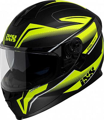 IXS 1100 2.3, Integralhelm - Matt Schwarz/Neon-Gelb - XS von IXS