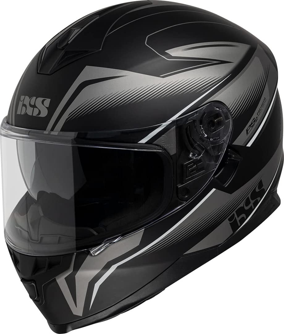 IXS 1100 2.3 Helm (Black Matt/Grey,XXL (63/64)) von IXS