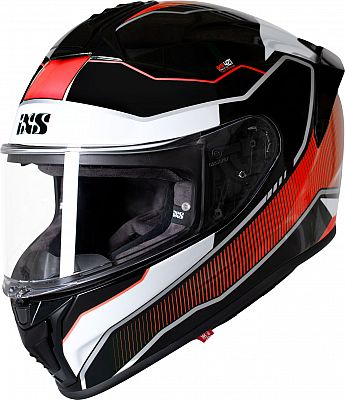 IXS 421 FG 2.1 MIPS, Integralhelm - Schwarz/Weiß/Neon-Rot - XL von IXS