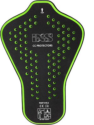 IXS CCS, Rückenprotektor Level 2 - Schwarz/Grün - XL von IXS