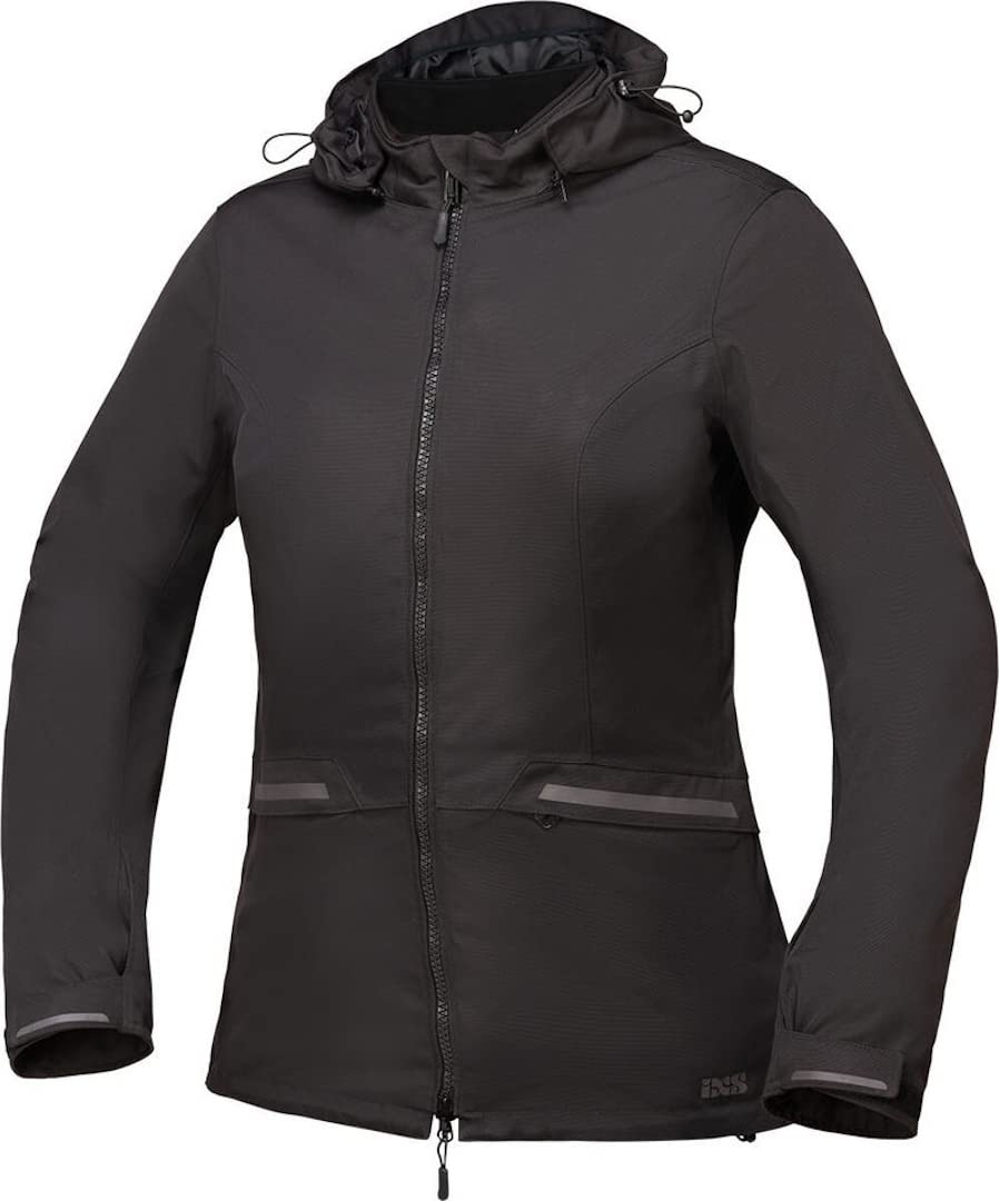 IXS Elora-ST-Plus Damen Motorrad Textiljacke, schwarz, S von IXS