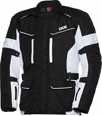 IXS Evans ST, Textiljacke - Schwarz/Weiß - 4XL von IXS