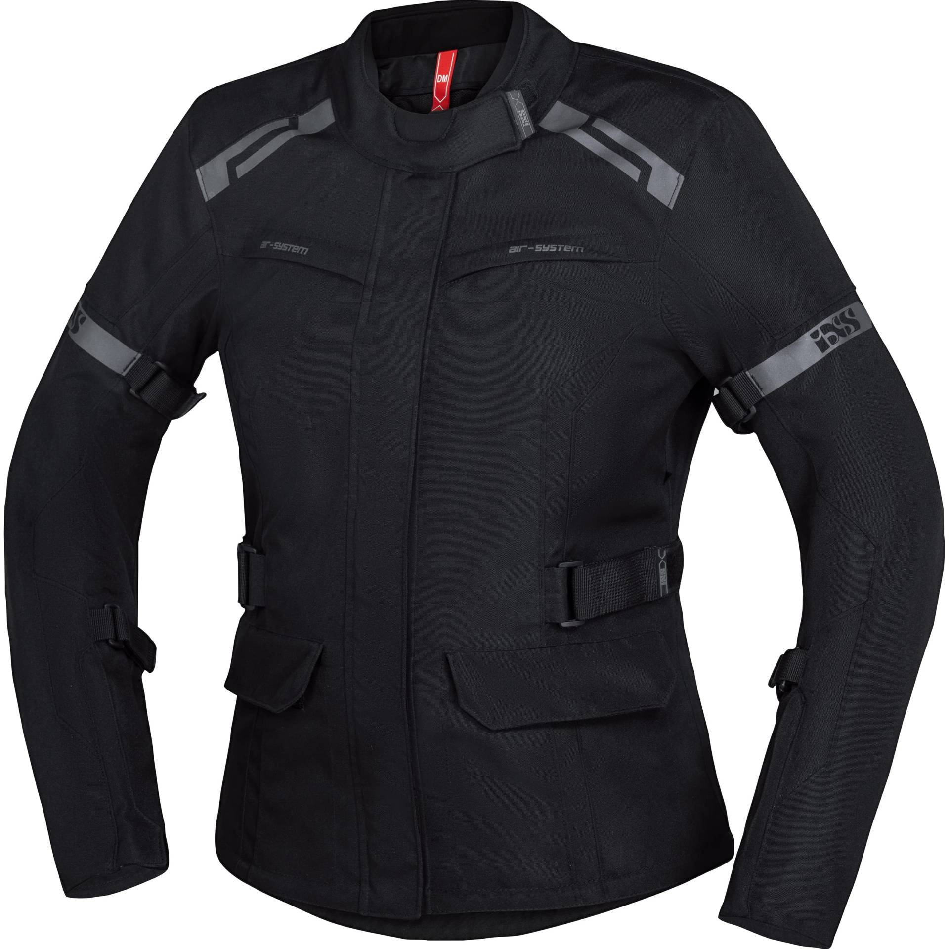 IXS Evans-ST 2.0 wasserdichte Damen Touring Motorrad Textiljacke, schwarz, M von IXS