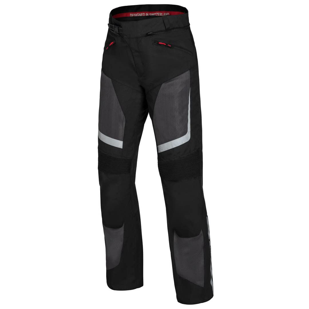 IXS Gerona-Air 1.0 Motorrad Textilhose, schwarz/grau/rot, 3XL von IXS