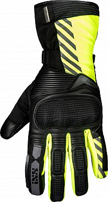 IXS Glasgow 2.0, Handschuhe wasserdicht - Schwarz/Neon-Gelb - XL von IXS