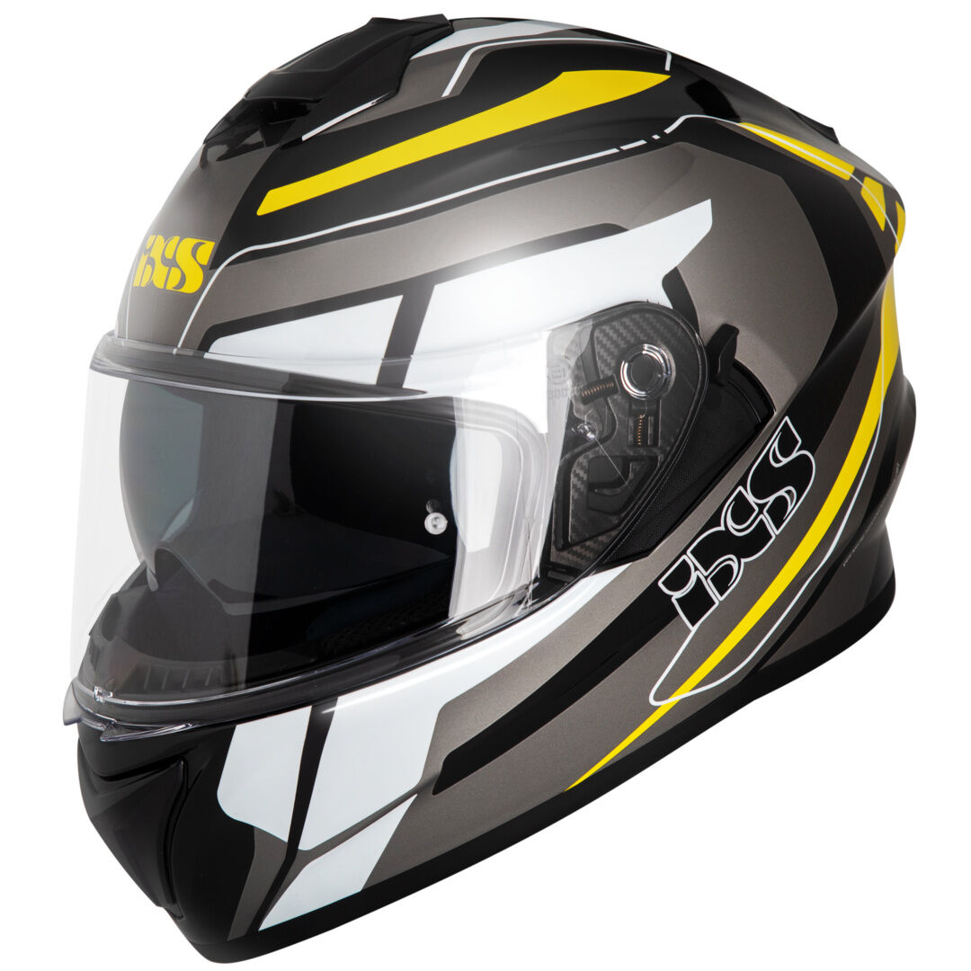 IXS Integralhelm iXS216 2.2 grau/schwarz/neongelb XL von IXS