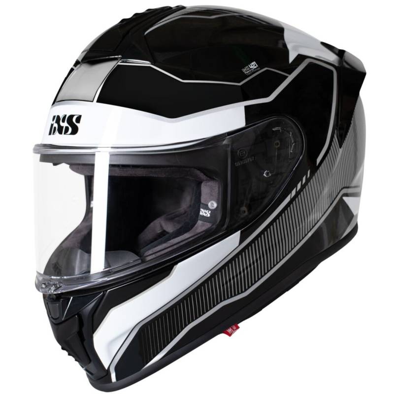 IXS Integralhelm iXS421 FG 2.1 schwarz/weiß/grau L von IXS