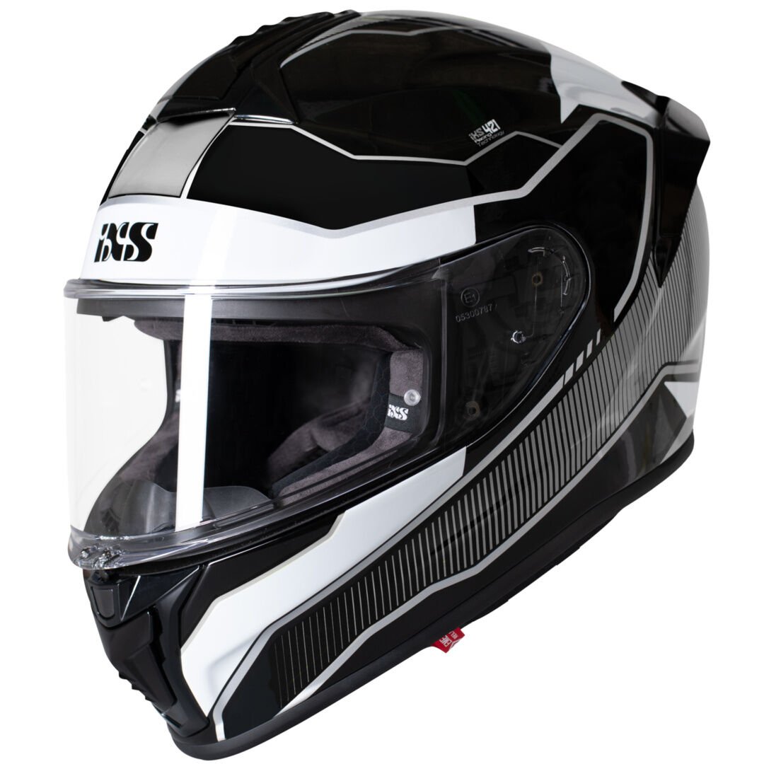 IXS Integralhelm iXS421 FG 2.1 schwarz/weiß/grau S von IXS