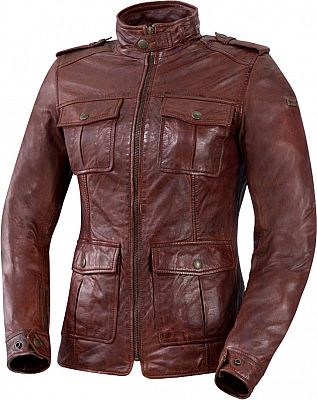 IXS Josy, Lederjacke Damen - Braun - 38 von IXS