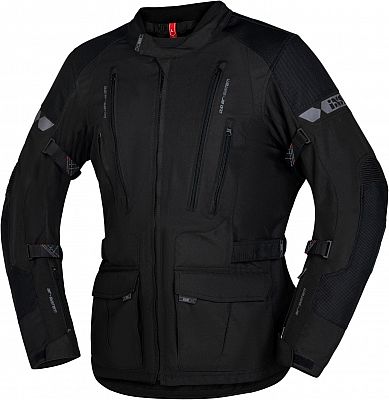 IXS Lennik-ST, Textiljacke wasserdicht - Schwarz - M von IXS