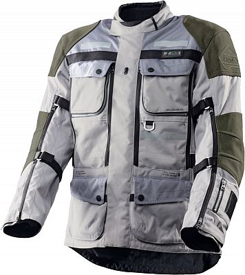 IXS Montevideo-Air 2.0, Textiljacke - Hellgrau/Grau - XXL von IXS