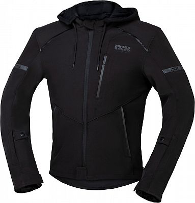 IXS Moto 2.0, Textiljacke wasserdicht - Schwarz - 4XL von IXS