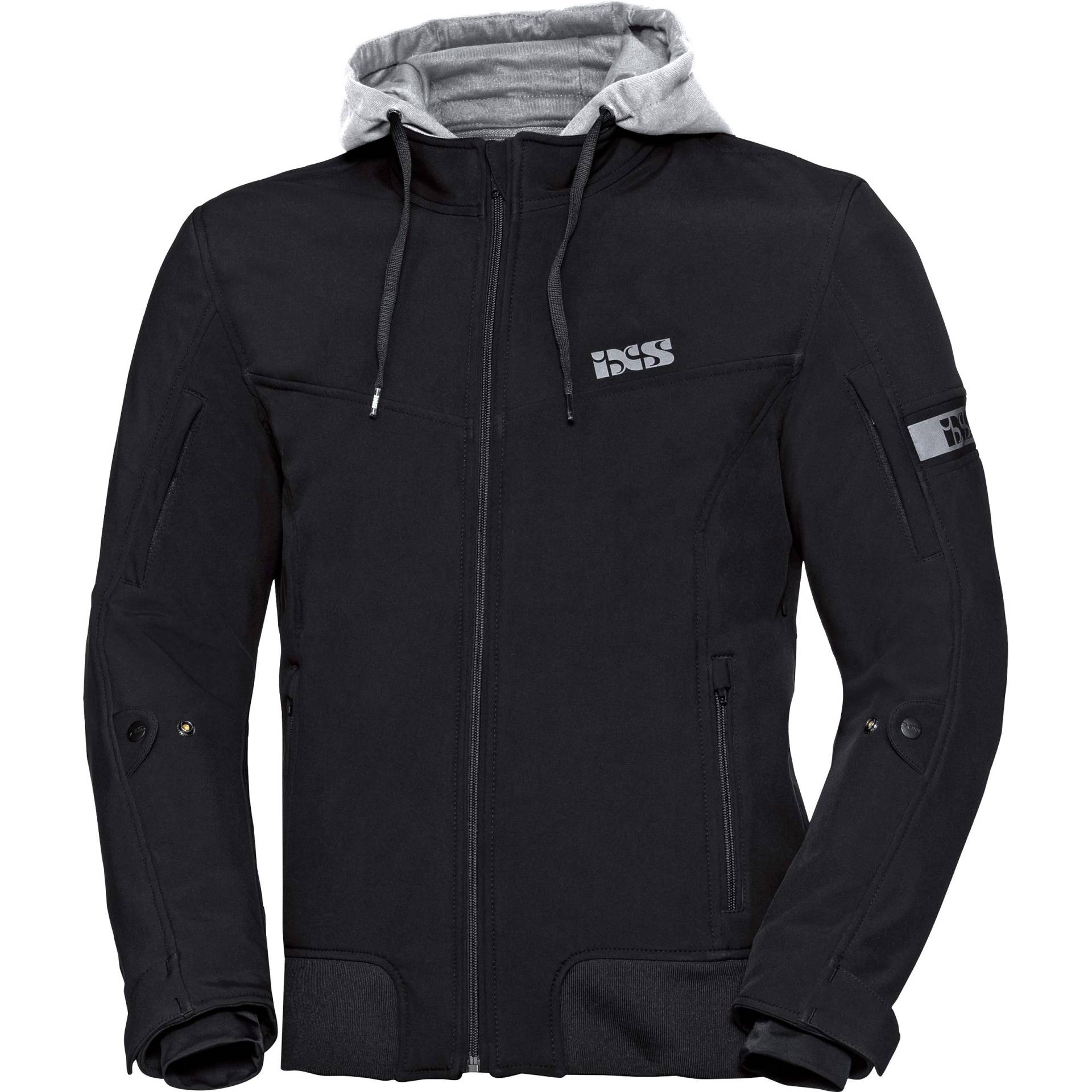 IXS Motorradjacke mit Protektoren Motorrad Jacke Moto Classic Textiljacke schwarz XL, Herren, Tourer, Ganzjährig, Polyester von IXS